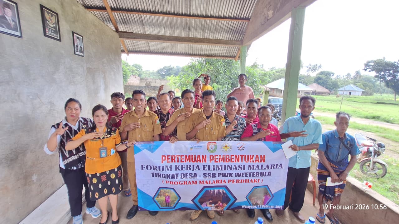 Desa Wainyapu Percepat Eliminasi Malaria, dari Bentuk Tim Kerja Eliminasi Malaria Hingga Gagas Draft Perdes ATM